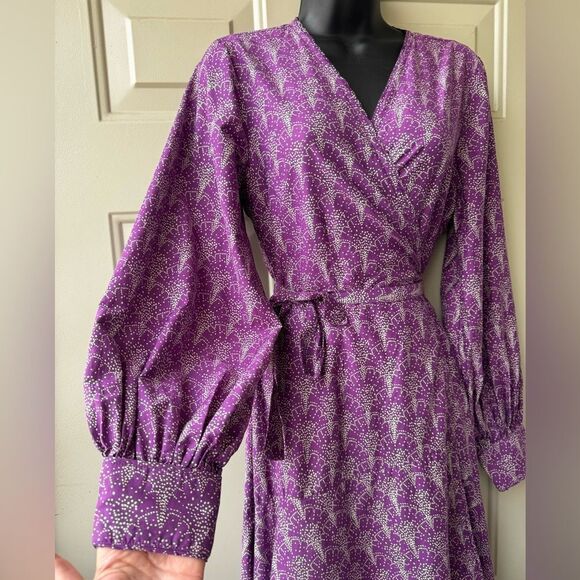 Roller Rabbit Printed Long A-Line Dress – Size S - Picture 5 of 12